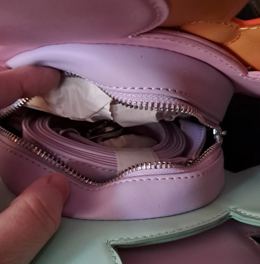 Pastel Mickey and Minnie GITD reversible Loungefly Crossbody